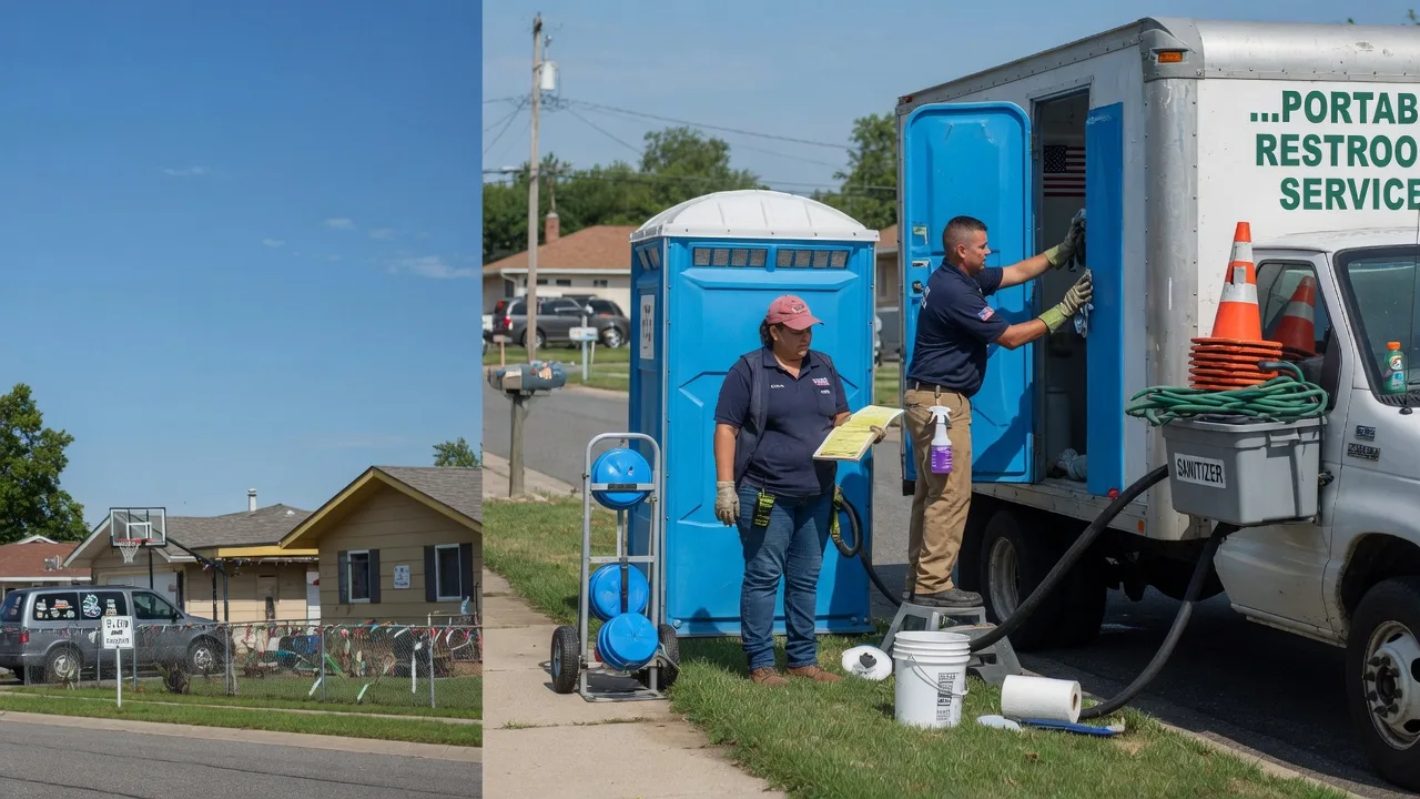 Portable Toilet Rental in Roanoke, LA near me